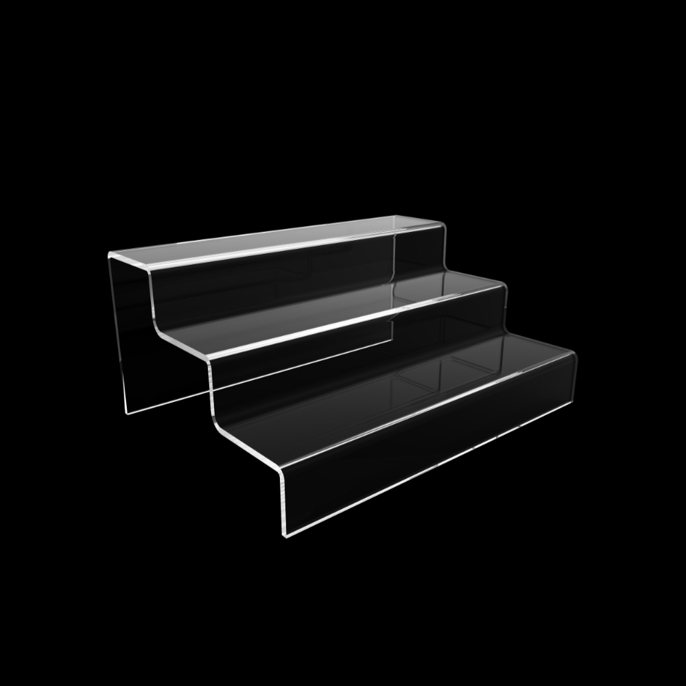 Dekotreppe, Acryltreppe 200 mm breit