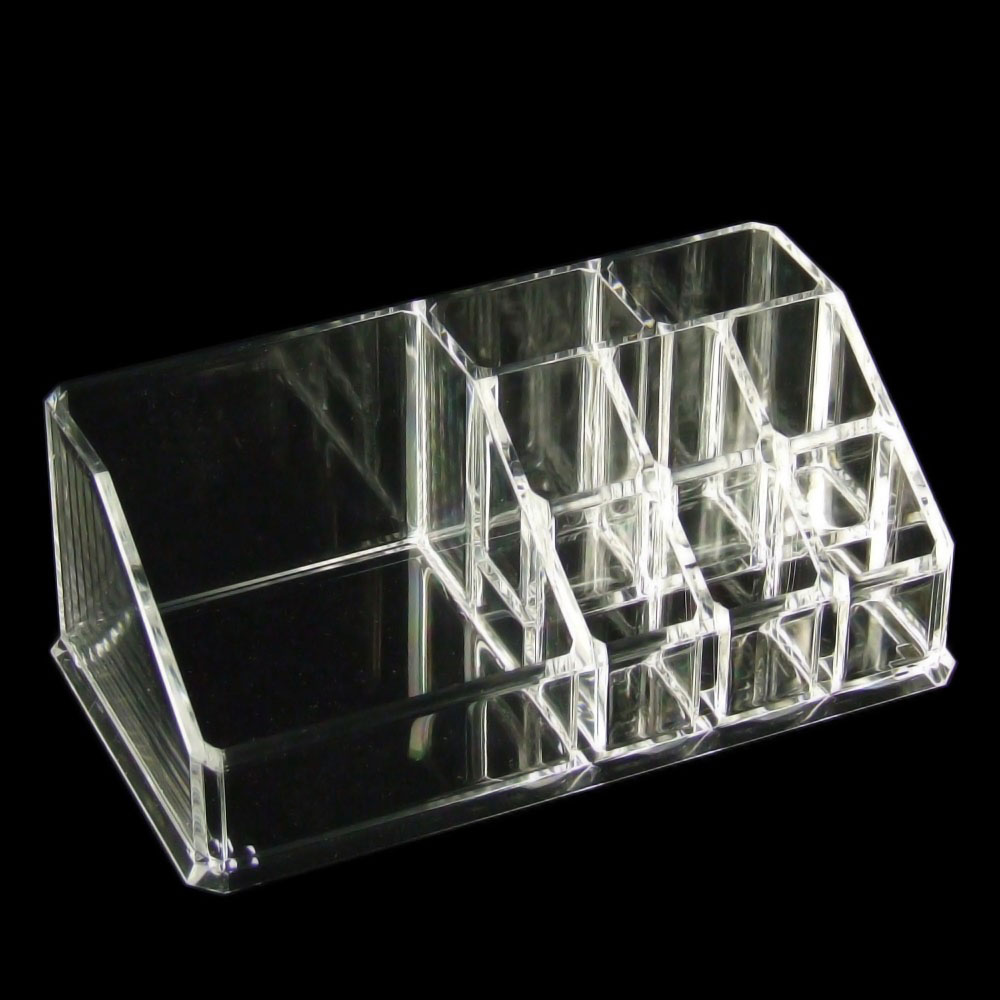 Kosmetik Box Organizer Ablage Aufbewahrung Kleinteile 9 Fächer Acryl