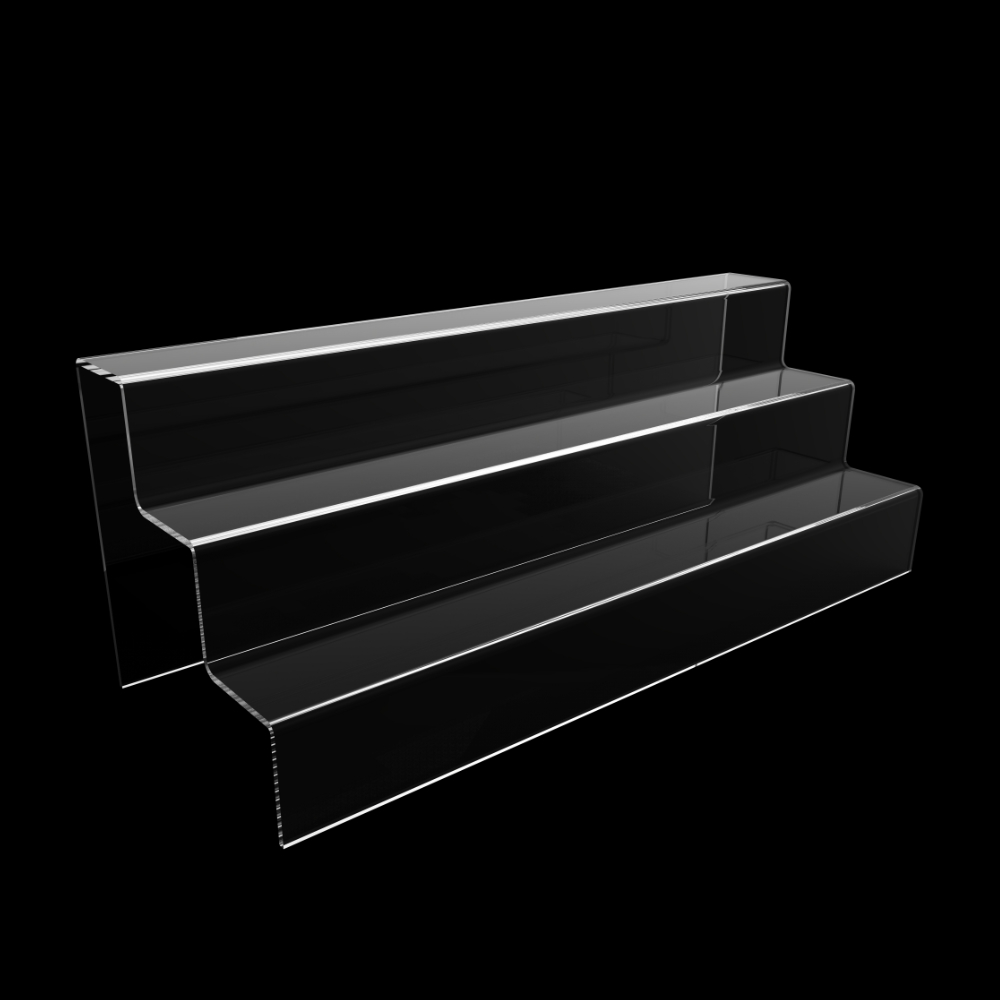 Dekotreppe Warenpräsenter Treppen Aufsteller 3 Stufen á 5 cm, 40 cm breit (747)